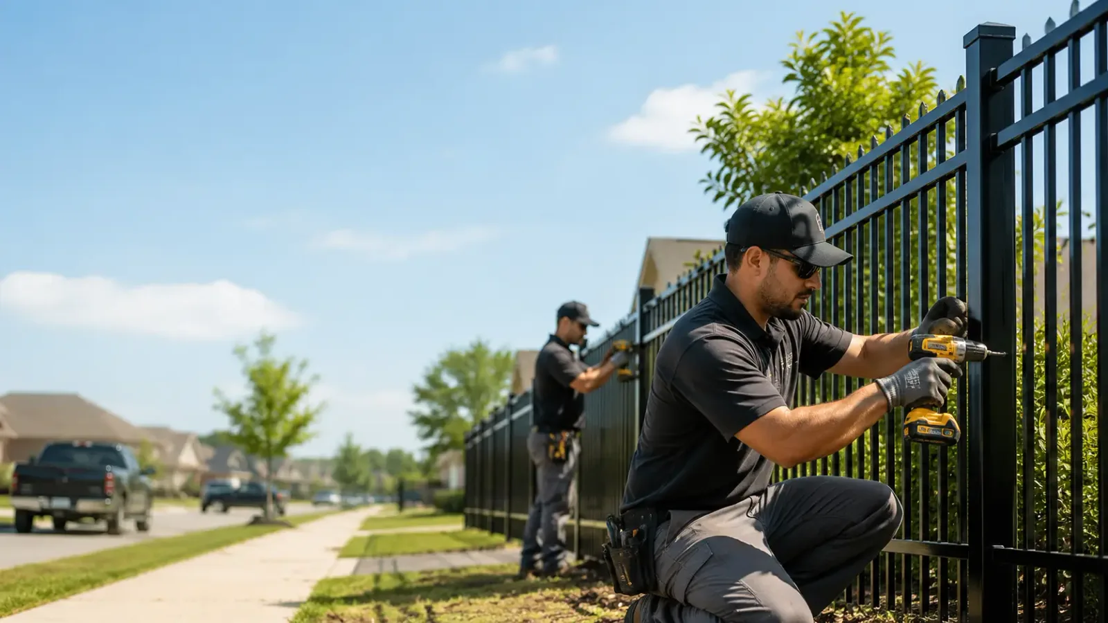 Metal Fence Installation in Smithsburg, MD